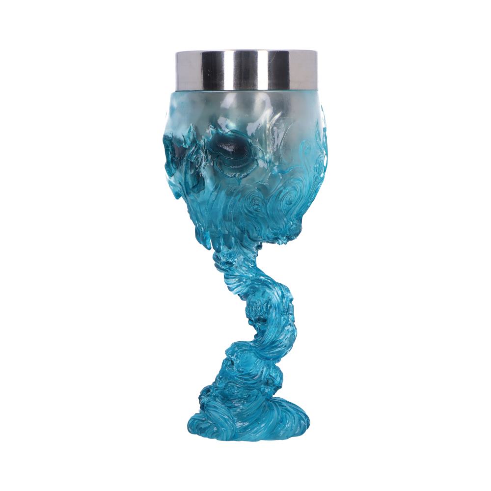 Soul Spirit Clear Blue Skull Goblet 19.3cm