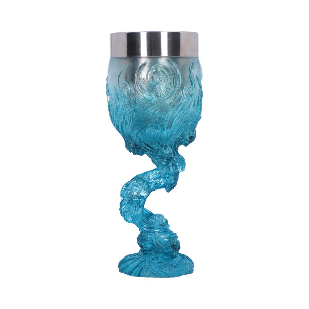 Soul Spirit Clear Blue Skull Goblet 19.3cm