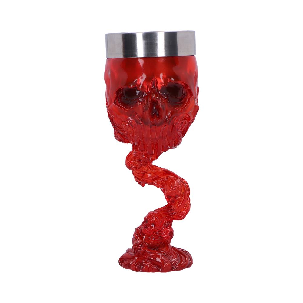 Soul Spirit Clear Red Skull Goblet 19.3cm