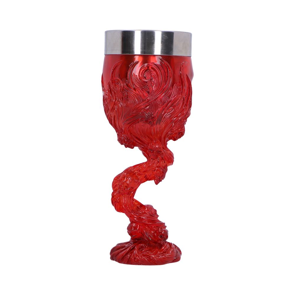 Soul Spirit Clear Red Skull Goblet 19.3cm