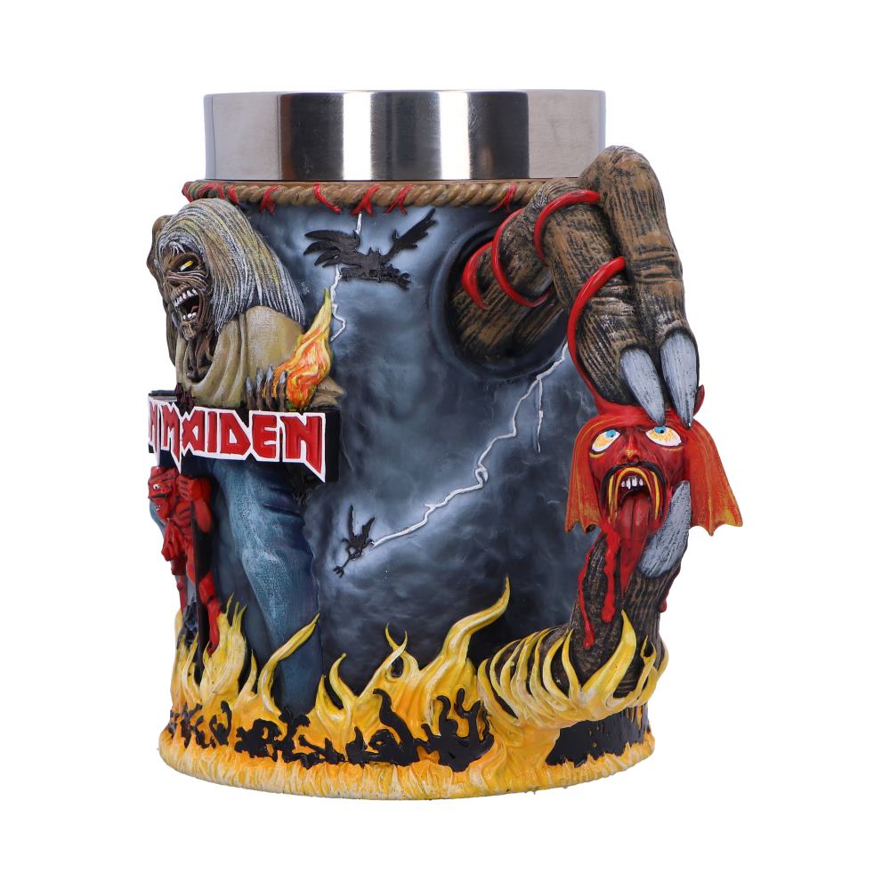 Iron Maiden The Number of the Beast Album Tankard 16cm