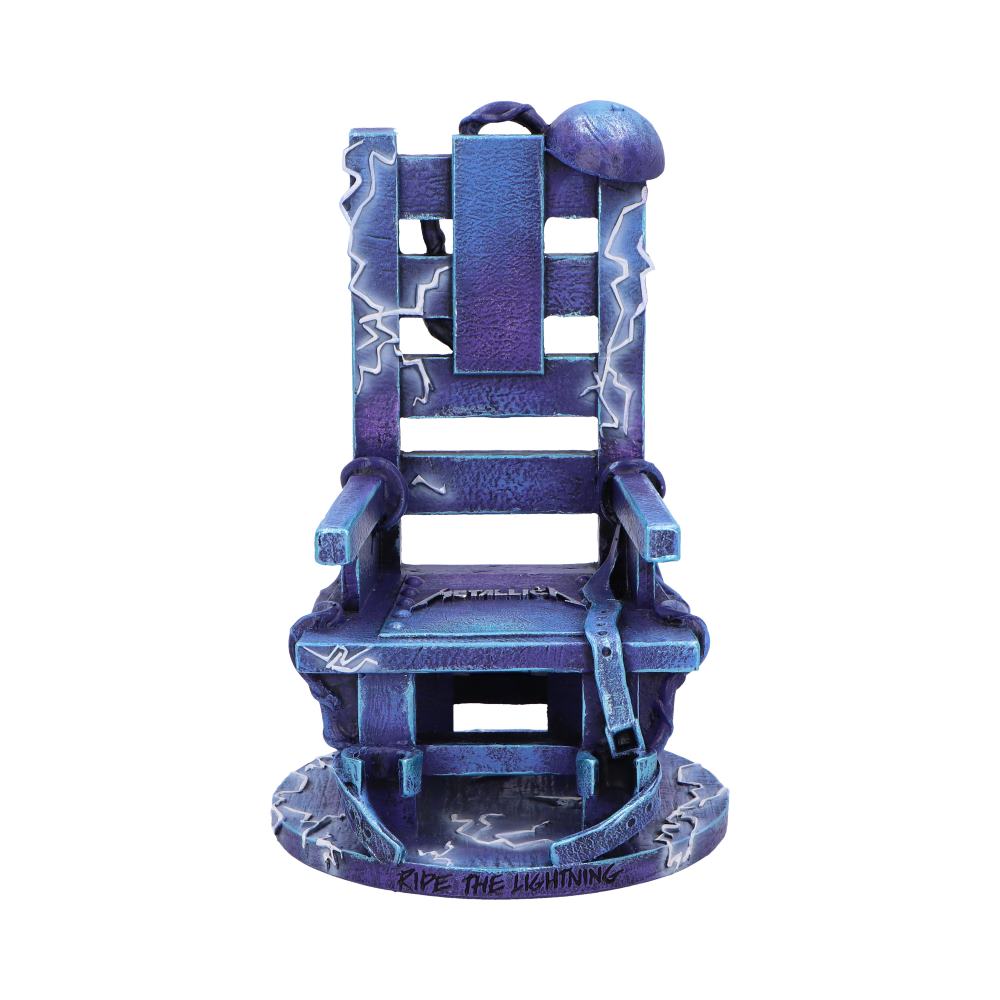 Metallica Ride the Lightning Blue Chair Ornament 15cm