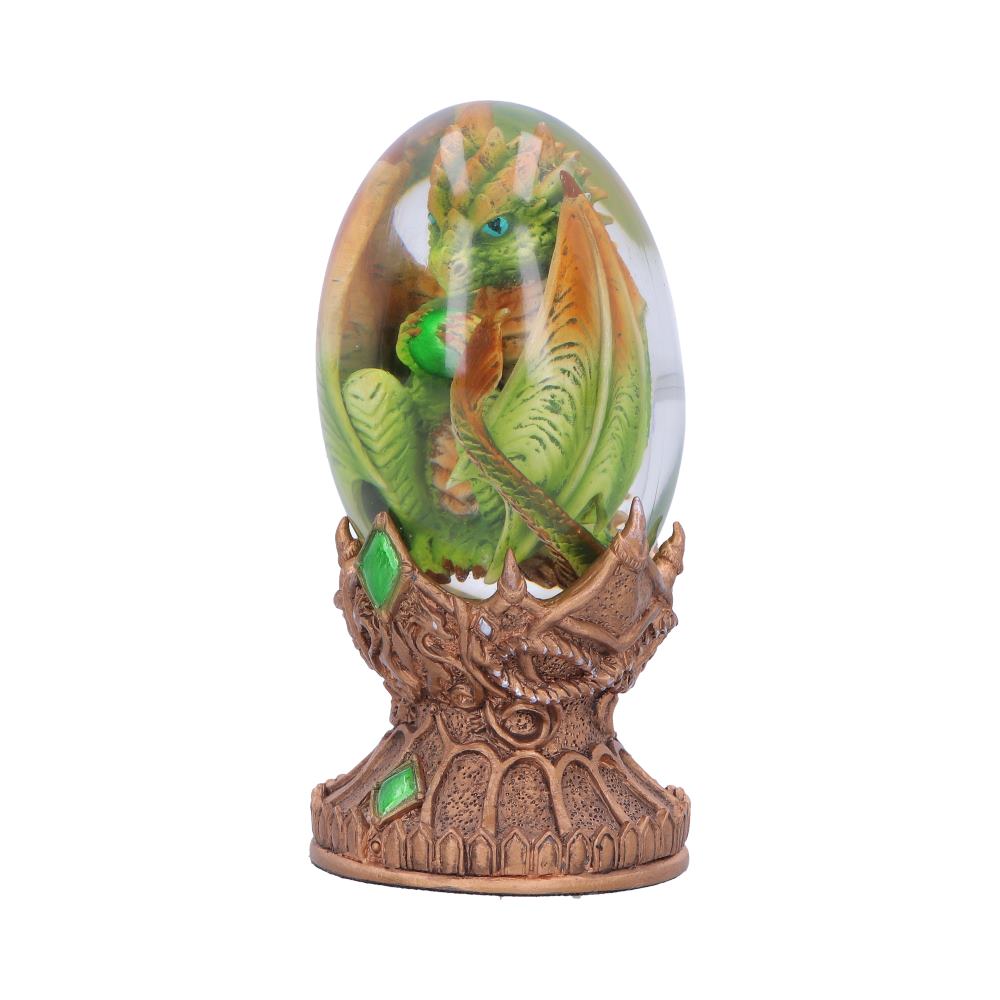 Elemental Dragonlings - Earth Dragon in Clear Egg 12cm