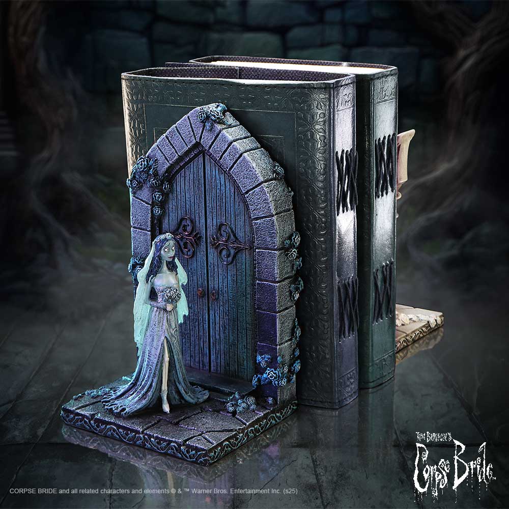 Corpse Bride Emily and Victoria Resin Bookends 19cm