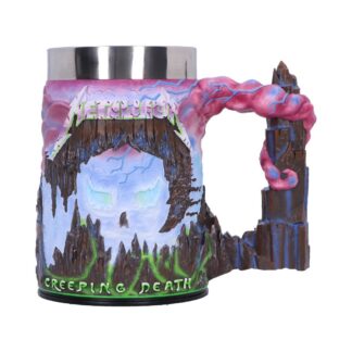 Metallica Creeping Death Artwork Inspired Tankard 18cm
