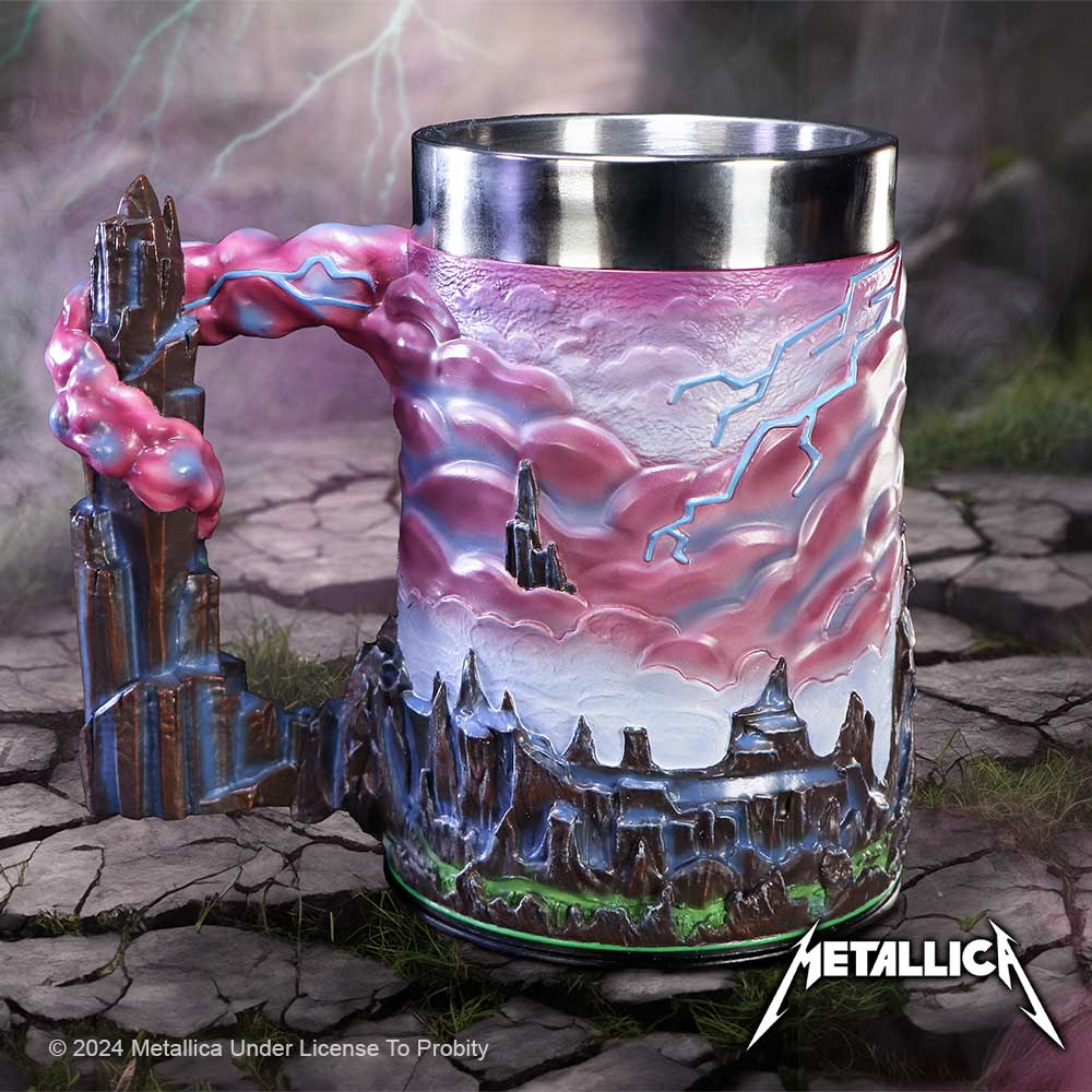Metallica Creeping Death Artwork Inspired Tankard 18cm