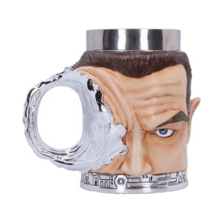 Terminator T-1000 Head with Bullet Hole Collectible Tankard 18.5cm