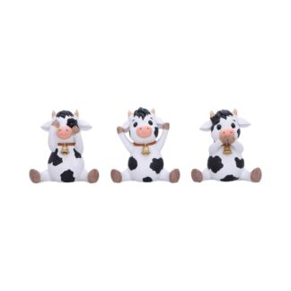Three Wise Cows Figurines by Nemesis Now 9cm