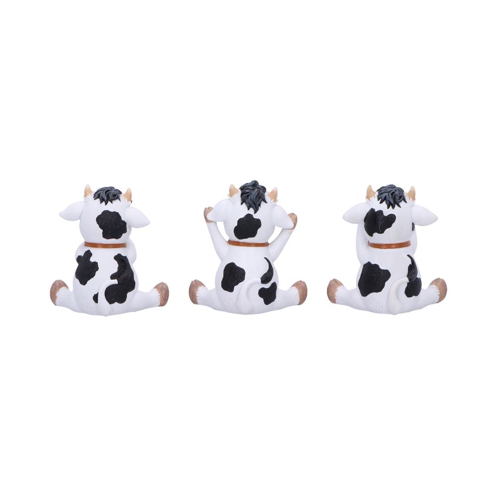 Three Wise Cows Figurines by Nemesis Now 9cm