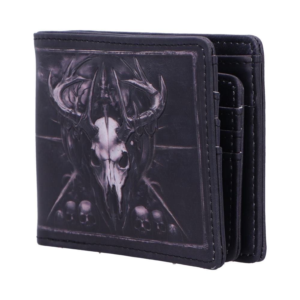 The Dark Augury Embossed Wallet 9.5cm
