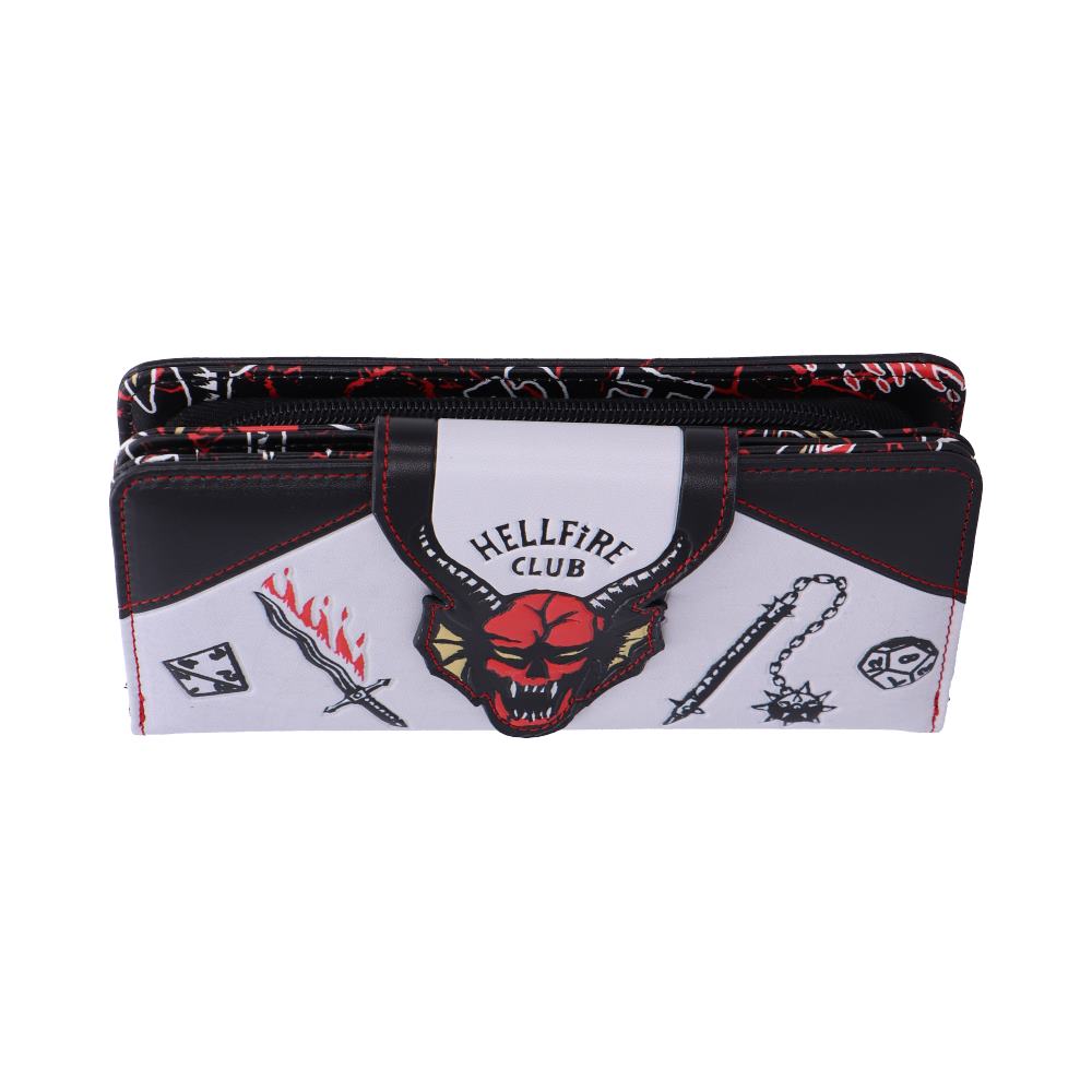 Stranger Things Hellfire Club Embossed Purse 10.5cm