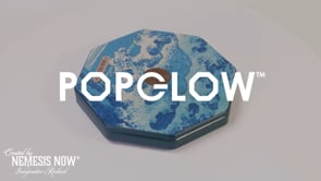 The Great Wave Off Kanagawa Foldable Lamp Rechargeable USB Powered 21cm