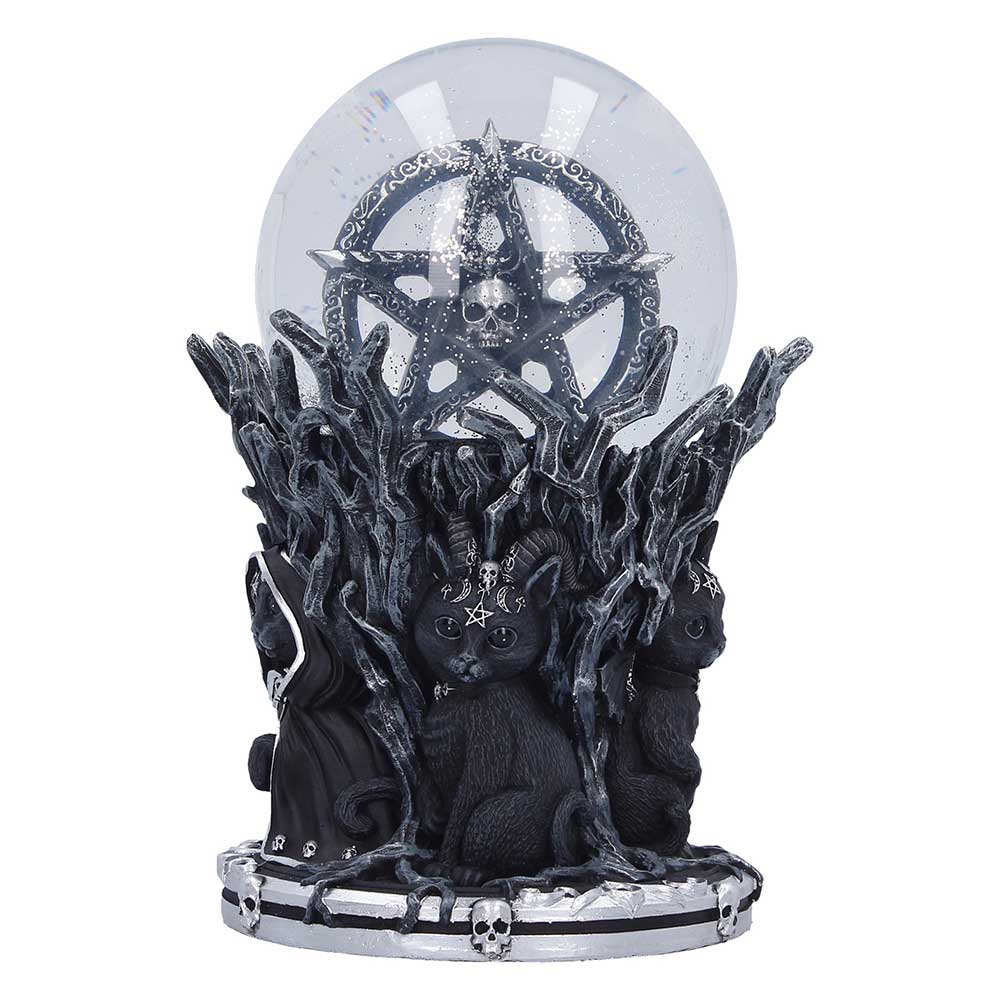 Cult Cuties Circle of Mischief Snow Globe 12cm