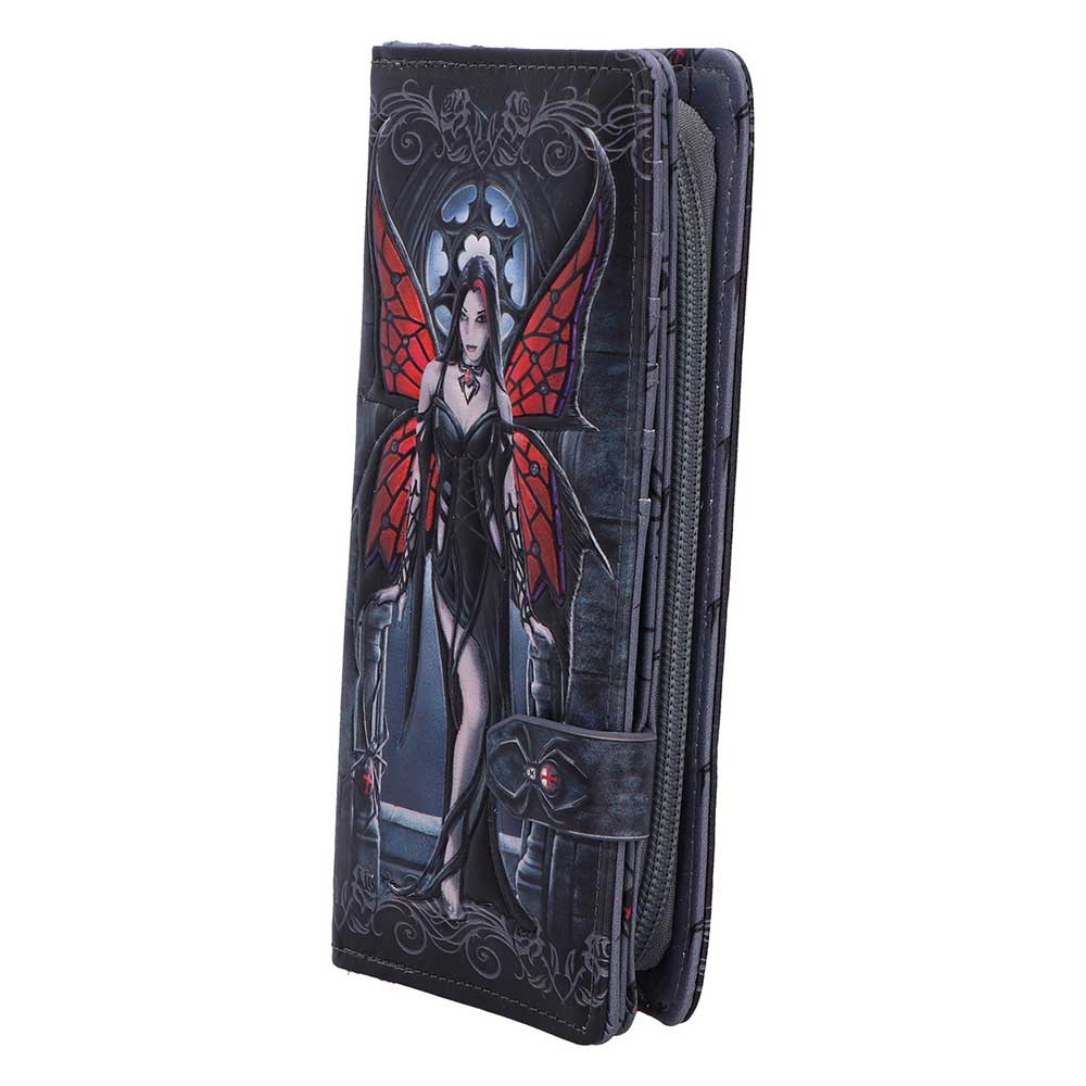 Aracnafaria Embossed Purse by Anne Stokes 18.5cm