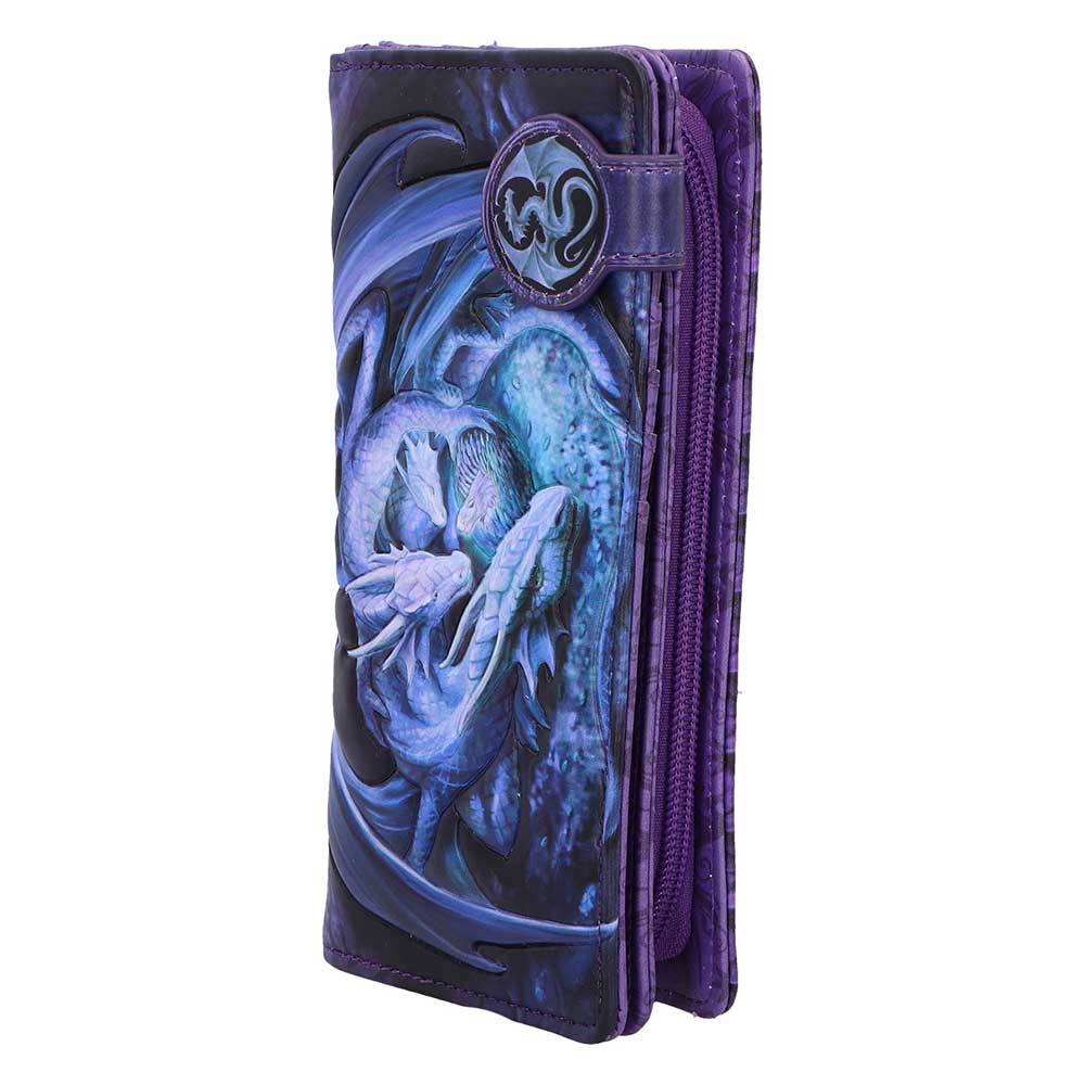Welcome Hatchling Embossed Purse by Anne Stokes 18.5cm