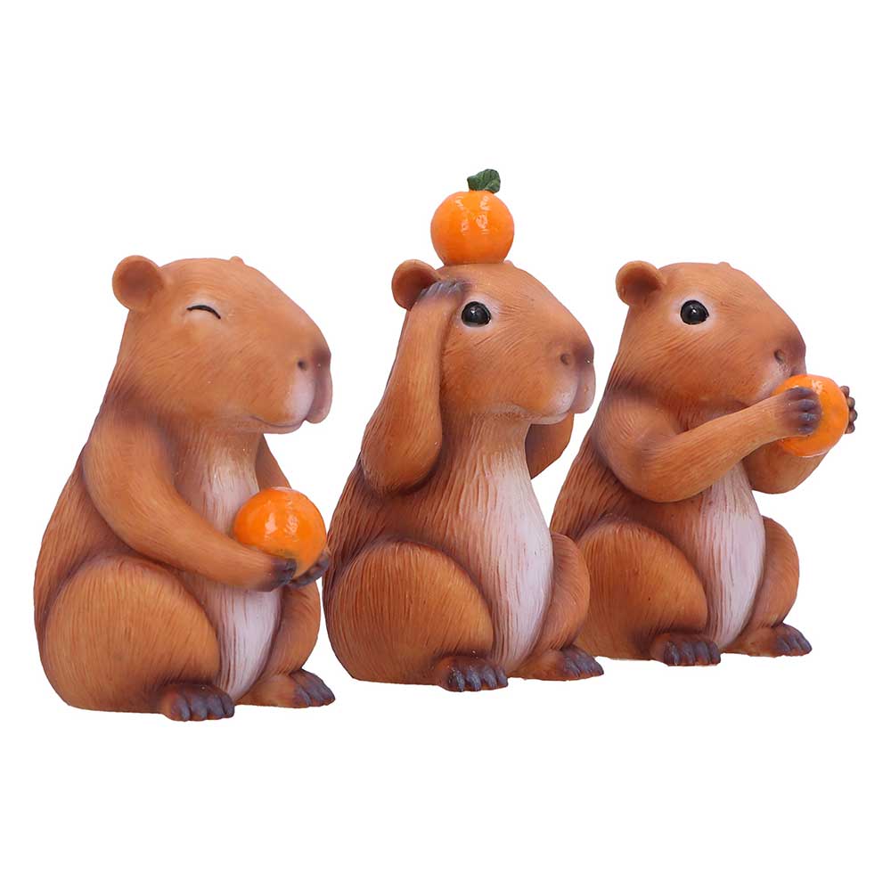 Three Wise Capybara 10.5cm