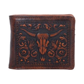 Wild West Embossed Wallet 9.5cm