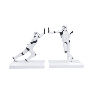 Original Stormtrooper Working Hard Hardly Working Bookends 18.5cm