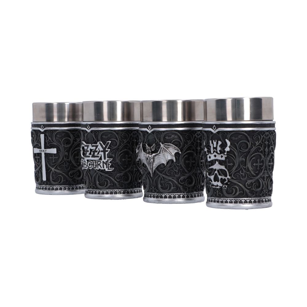 Ozzy Osbourne Prince of Darkness Shot Glass set 8.6cm