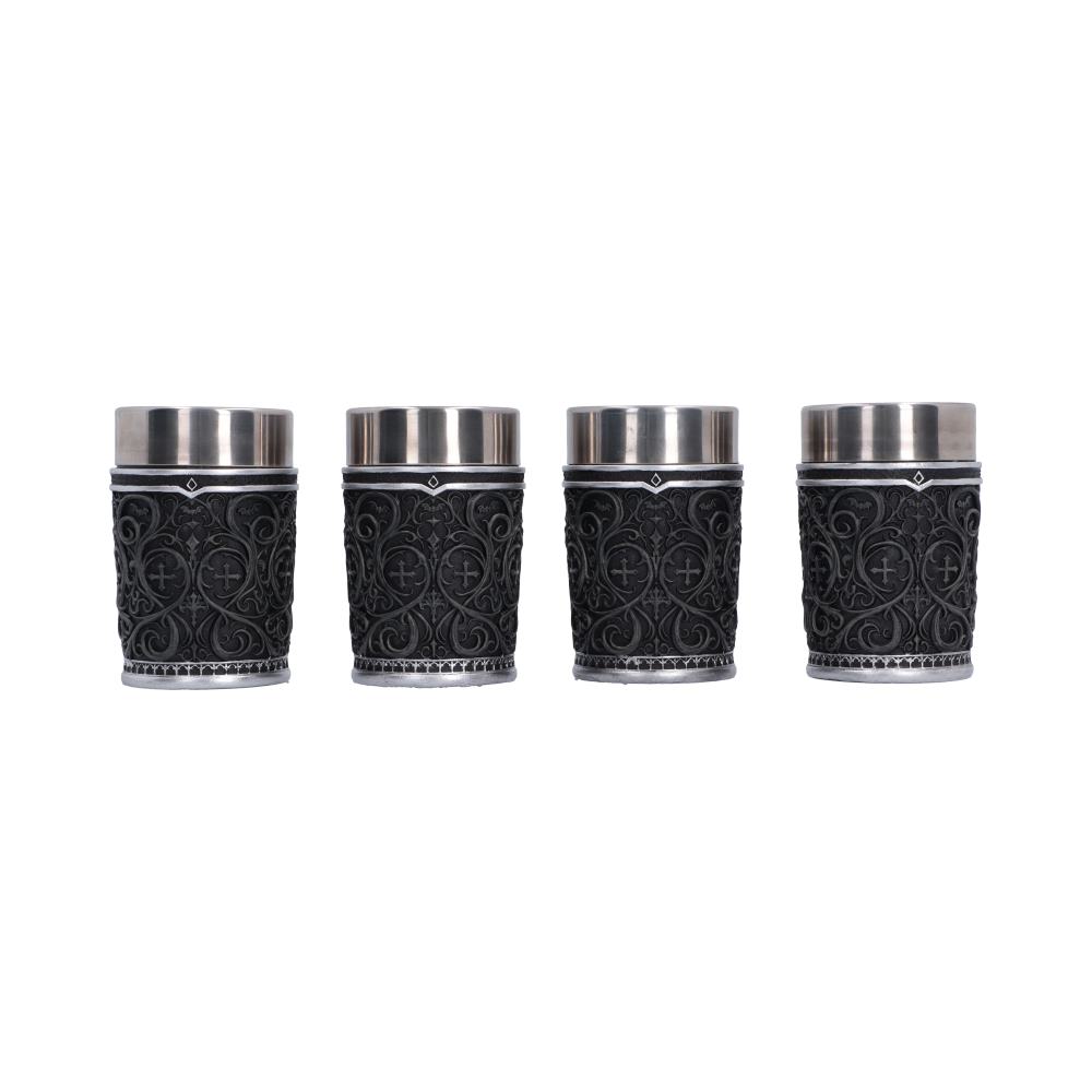 Ozzy Osbourne Prince of Darkness Shot Glass set 8.6cm