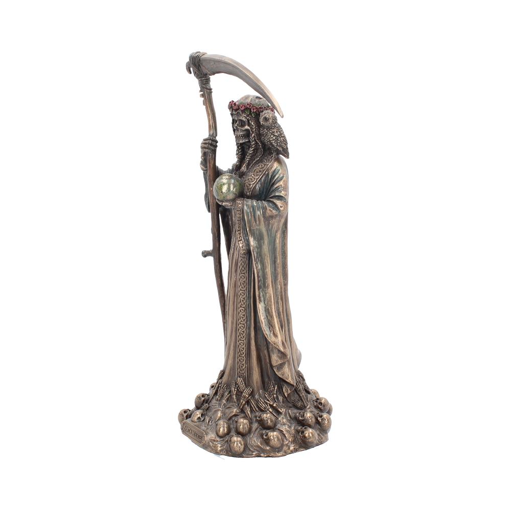 Santa Muerte Reaper Finished in Bronze 29cm