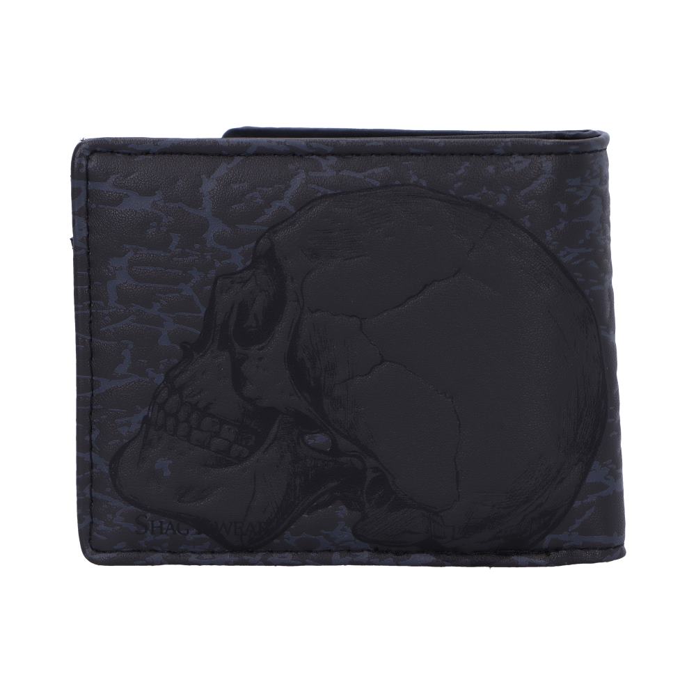 Memento Mori Skull Embossed Wallet