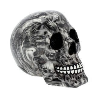 Screaming Soul Skull Print Ornament 19cm