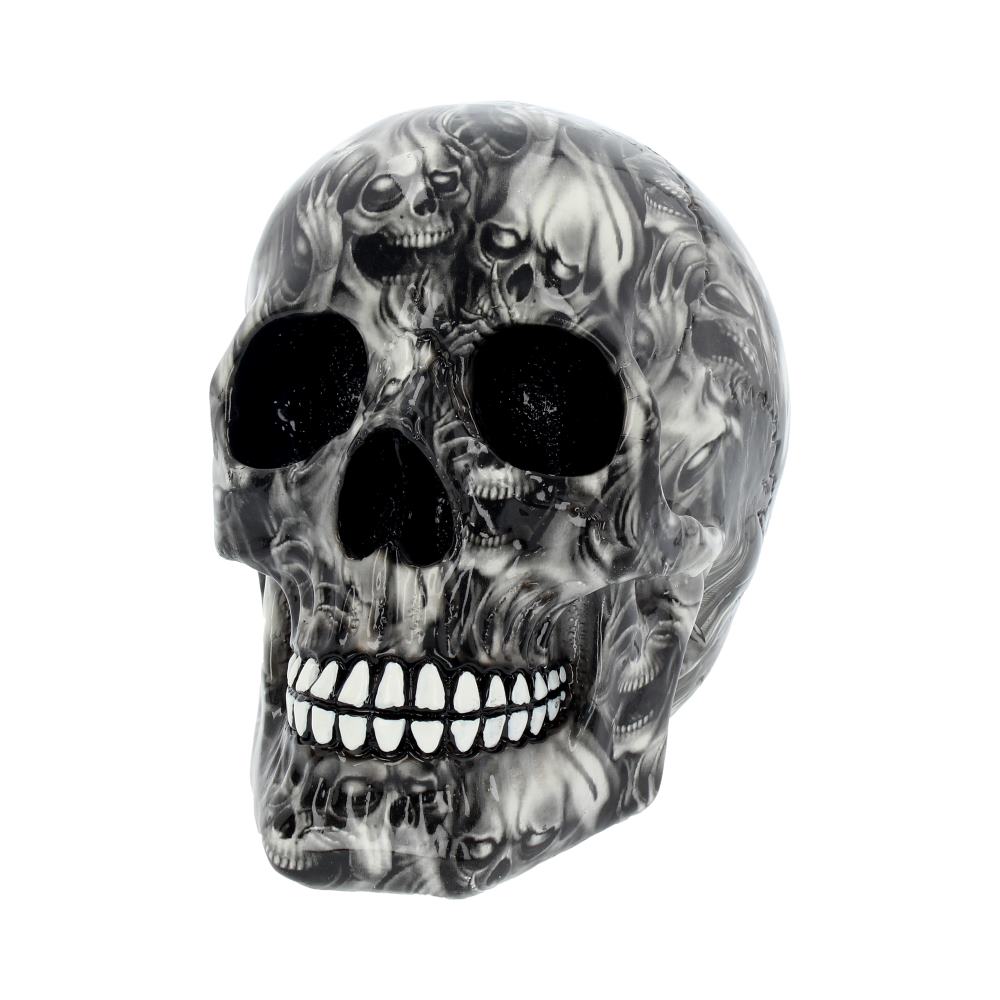 Screaming Soul Skull Print Ornament 19cm