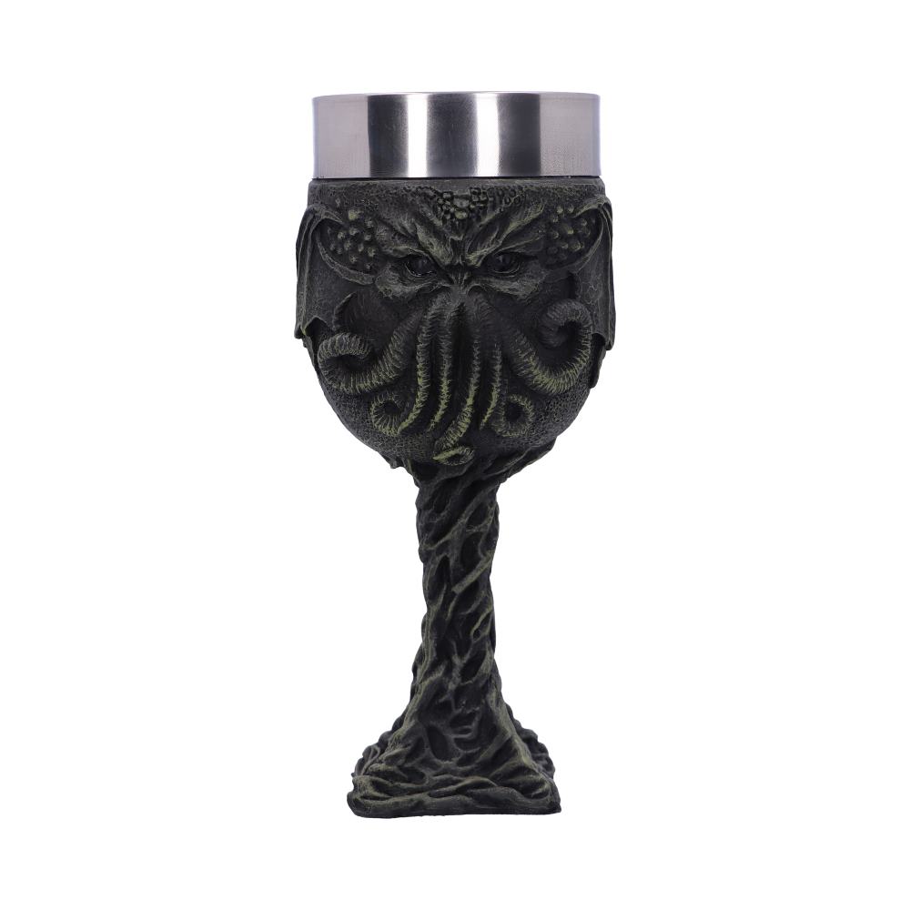 Cthulhu's Thirst Goblet Lovecraft Octopus Monster Wine Glass 17cm