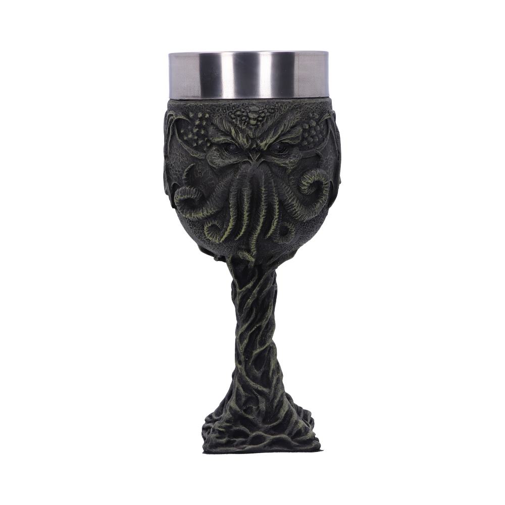 Cthulhu's Thirst Goblet Lovecraft Octopus Monster Wine Glass 17cm