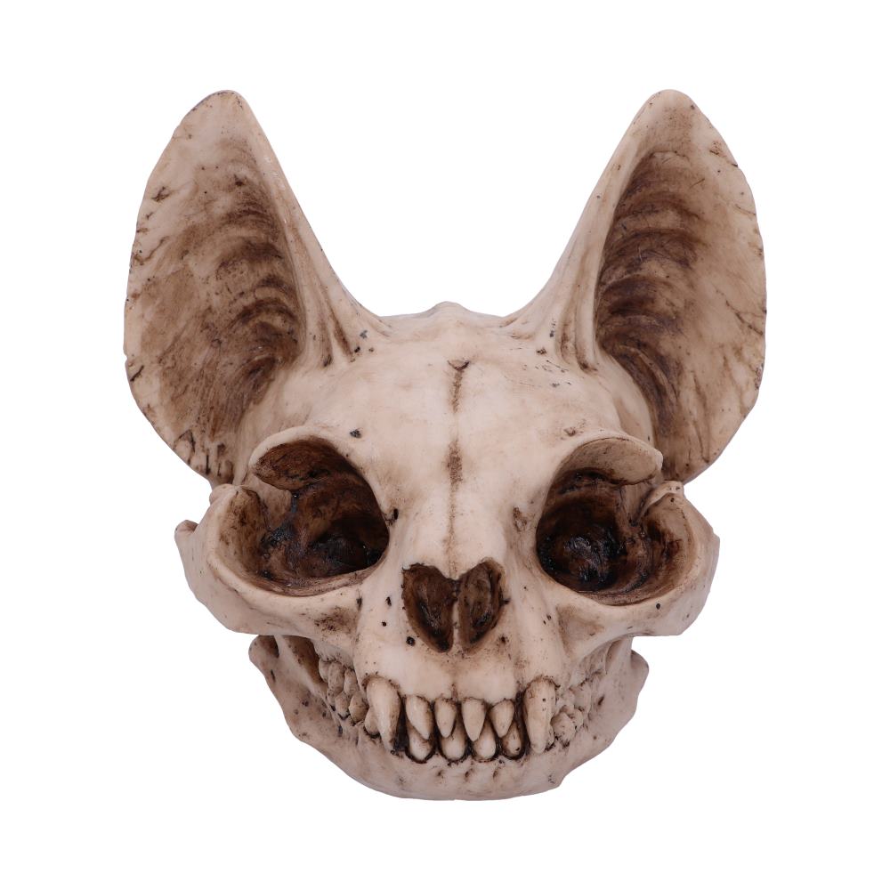 Bastet's Secret Cat Skull Figurine Ornament 15cm