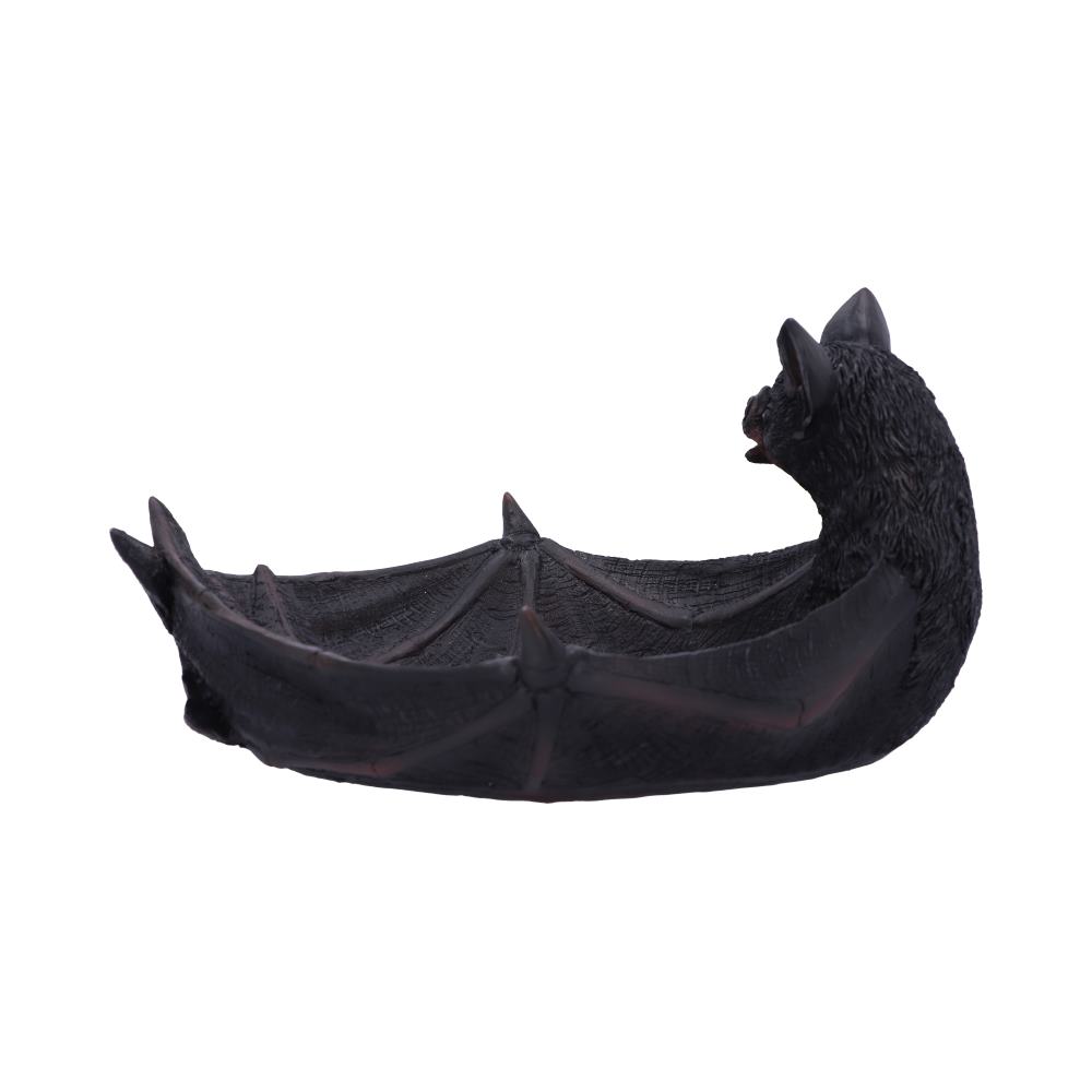 Winged Watcher Bat Trinket Holder Jewellery Dish 24.1cm