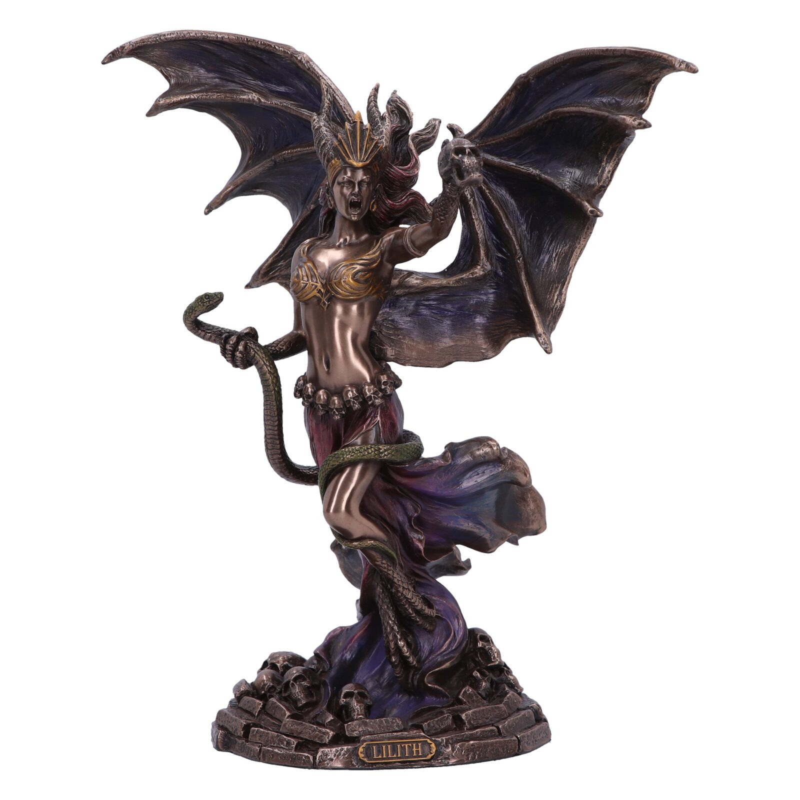 Lilith The First Wife bronze figurine 24.5cm