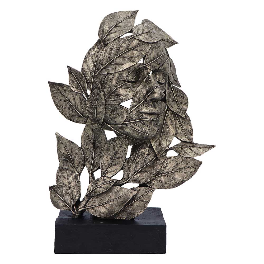 Natural Emotion - Peace Silver Statue 32cm