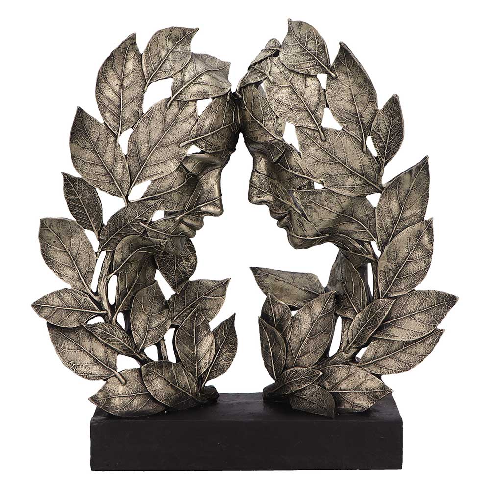 Natural Emotion - Love Silver Statue 31cm