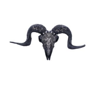 Baphomet's Veneration Skull Wall Plaque 53cm