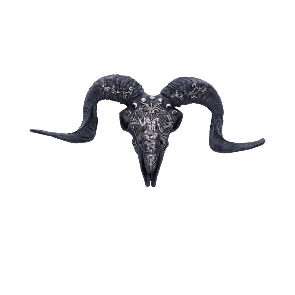 Baphomet's Veneration Skull Wall Plaque 53cm
