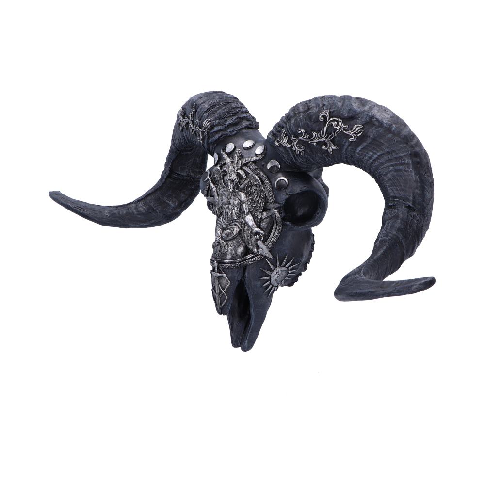 Baphomet's Veneration Skull Wall Plaque 53cm