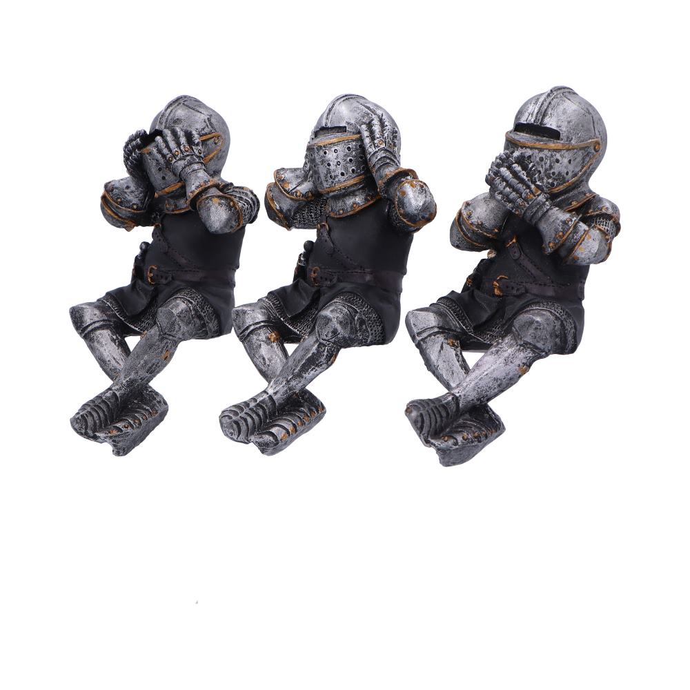 Three Wise Knights Shelf Sitters 11cm