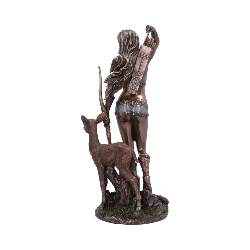 Artemis Greek Goddess of the Hunt Bronze Figurine