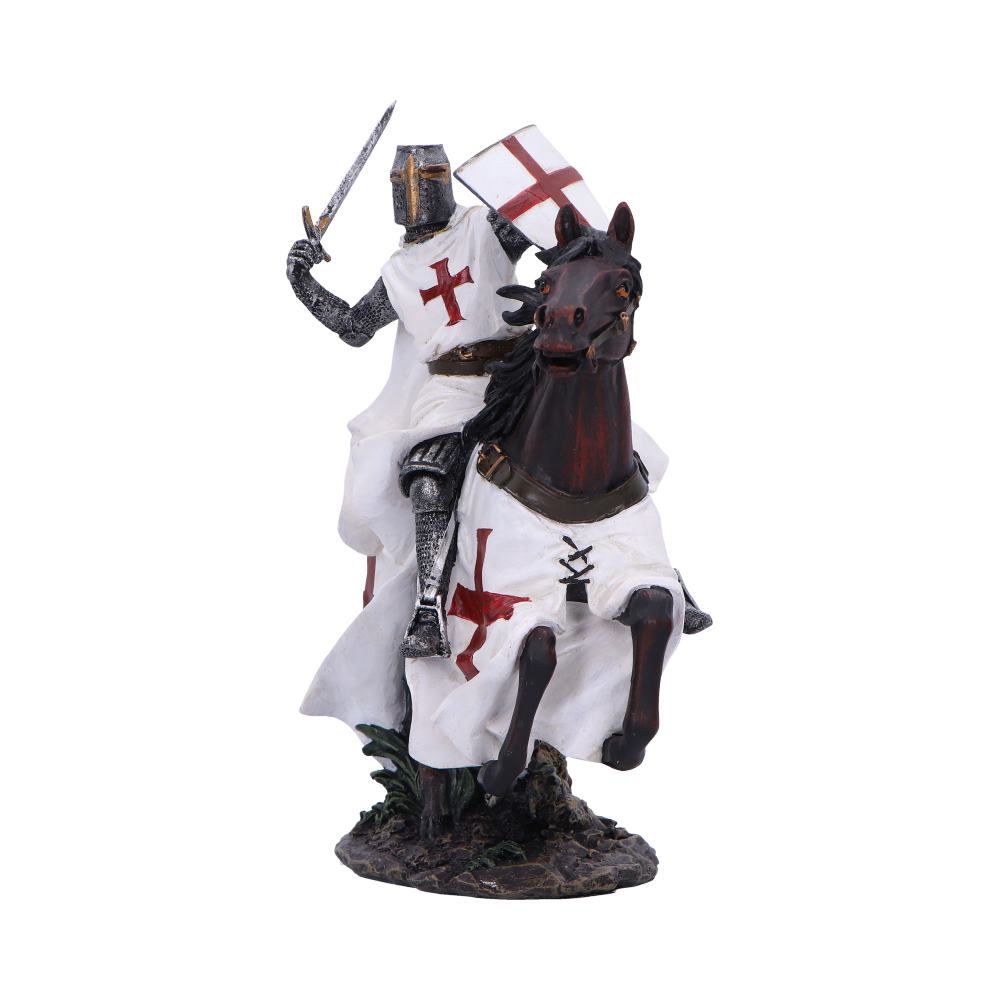 Take to Your Steed Medieval Templar Knight Figurine 24cm