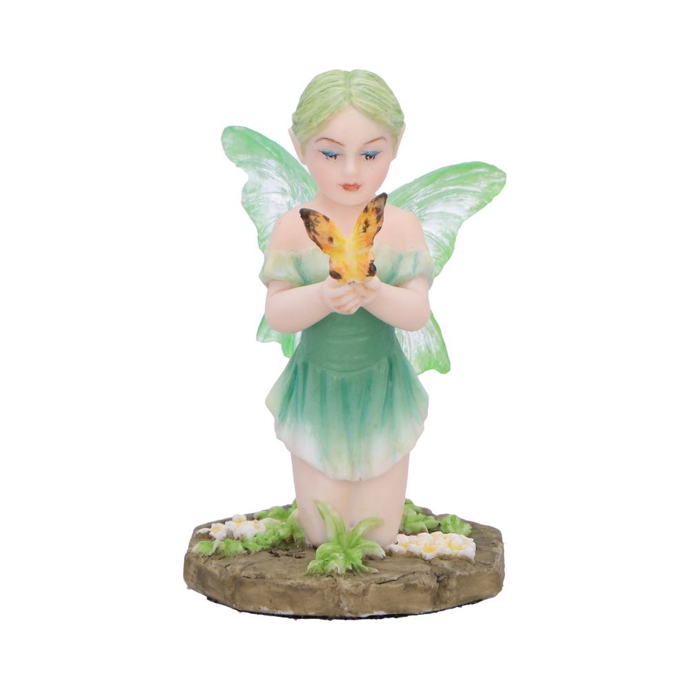 Esme - Forest fairy with butterfly and flowers 7cm