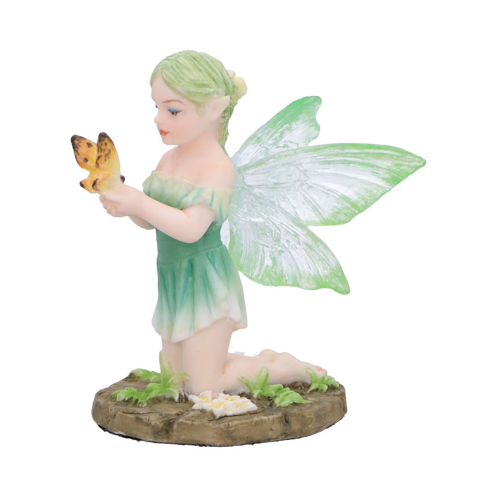 Esme - Forest fairy with butterfly and flowers 7cm