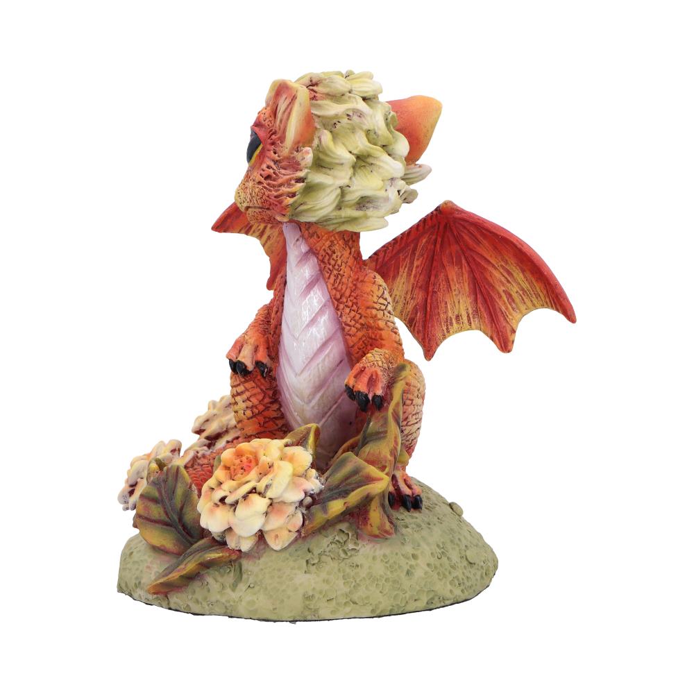 Marigold Flower Dragon Figurine 11cm
