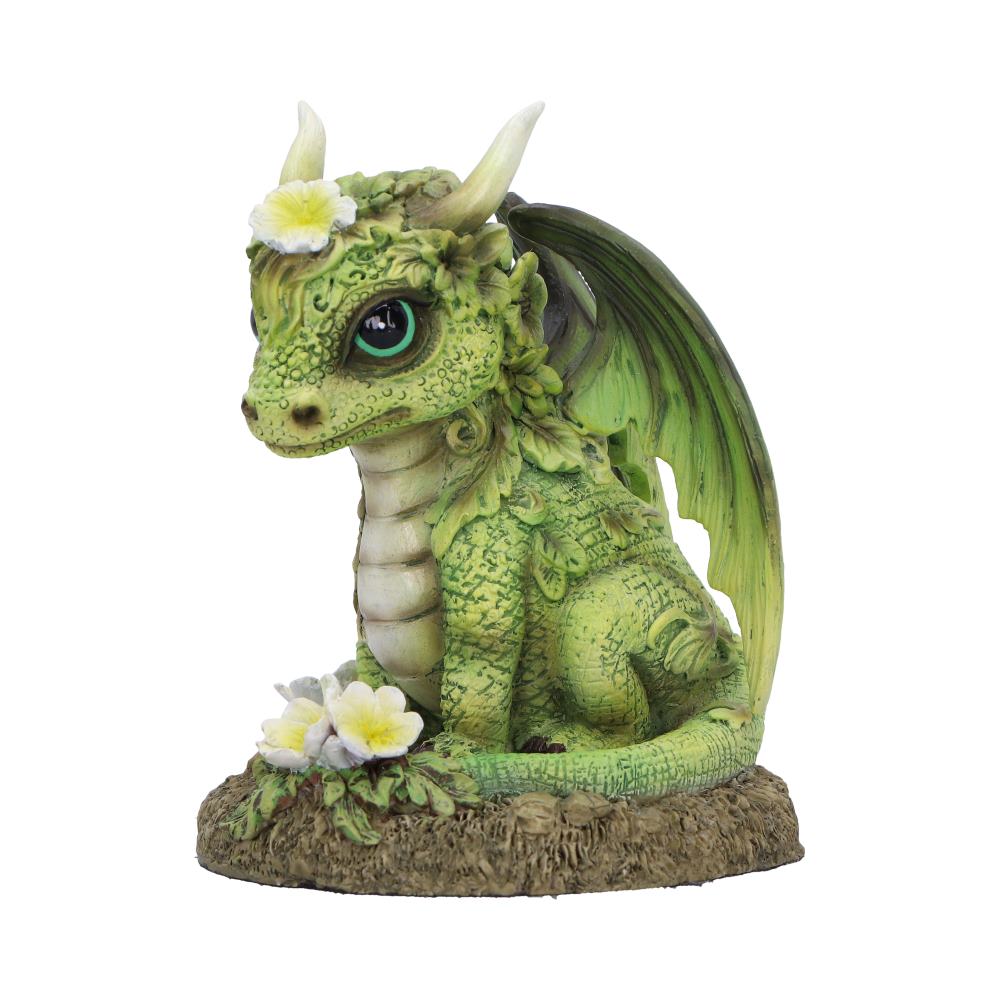 Freesia Flower Dragon Figurine 11.5cm