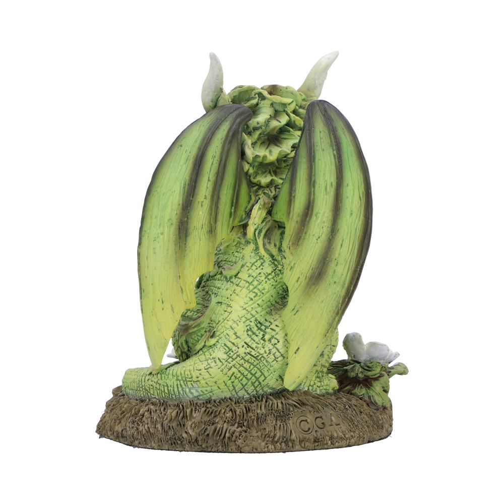 Freesia Flower Dragon Figurine 11.5cm