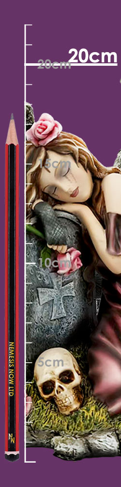 Lost Love Mourning Angel Figurine of Gothic Remembrance