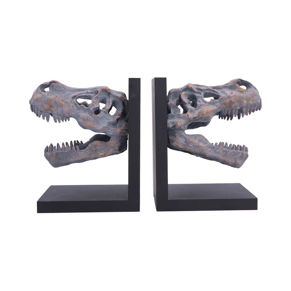 Tyrannossaurus Rex Skull Bookends 17.1cm