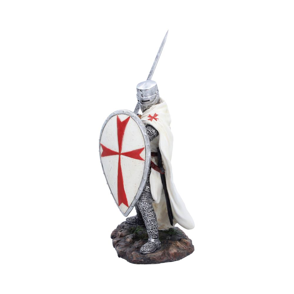 White Knight Templar Figurine 18.5cm