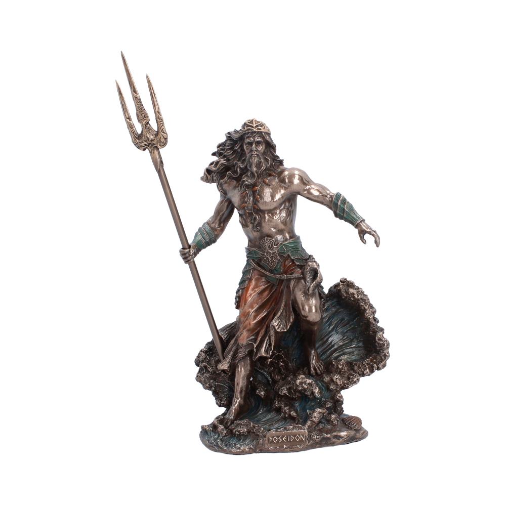 Poseidon Greek God of the Sea Figurine 25.2cm